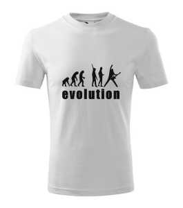 ﻿A zene evolúciója póló kép