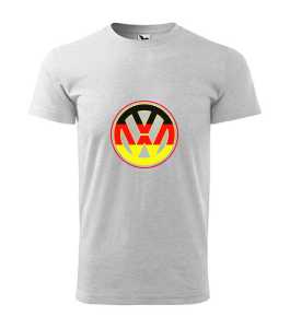 ﻿Az igazi Volkswagen (német zászlós) póló kép