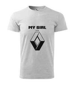 ﻿Renault - my Girl póló kép
